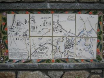Paul Revere Park Mosaic, Gamble (1)